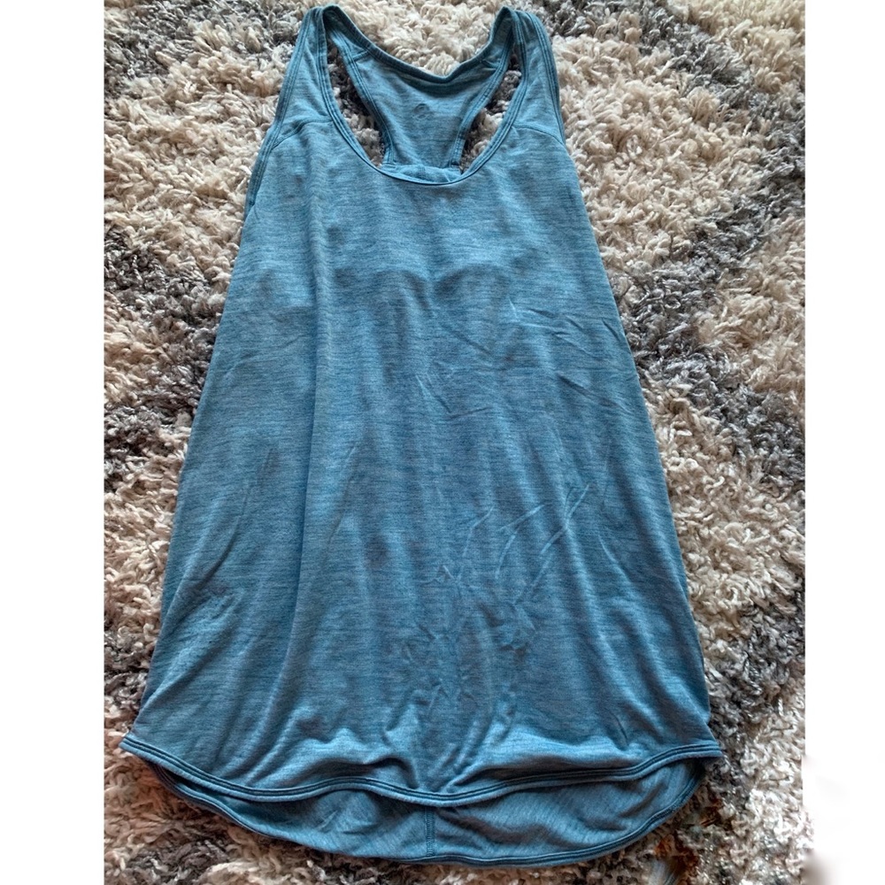Lululemon essential tank-pleated